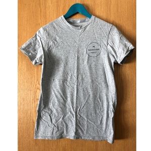 ‼️LAST CHANCE SALE‼️ QUICKSILVER Men's Graphic Crew Neck T-Shirt Heathered Gray